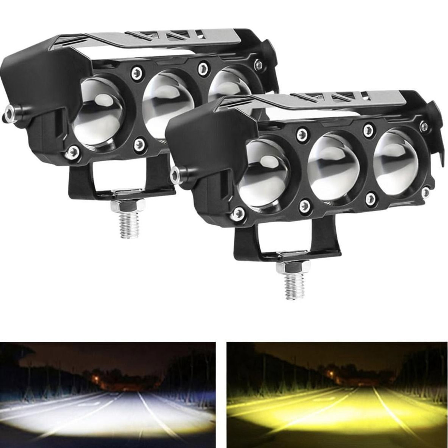 automunk Universal LED Headlight for Bike and Car - Image 1