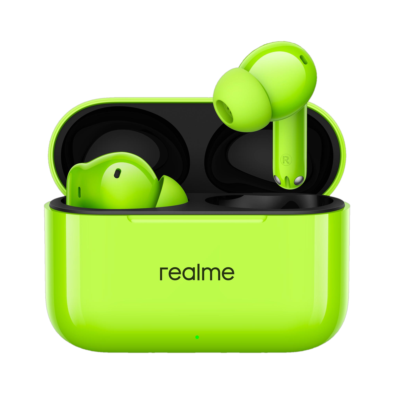 realme T200 True Wireless Earbuds (Neon Green) - Image 1