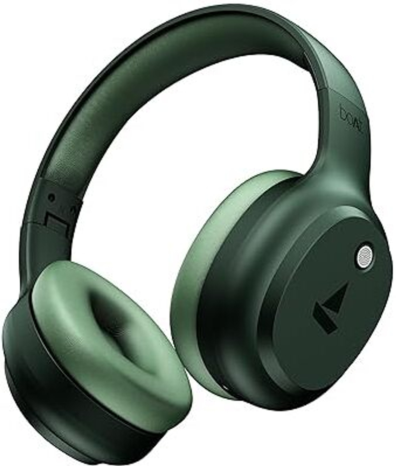 boAt Rockerz 421,40H Battery,40ms Latency, ENx,BT v5.4, Stream Ad Free Music via App Bluetooth Headset (Sage Green, On the Ear) - Image 1