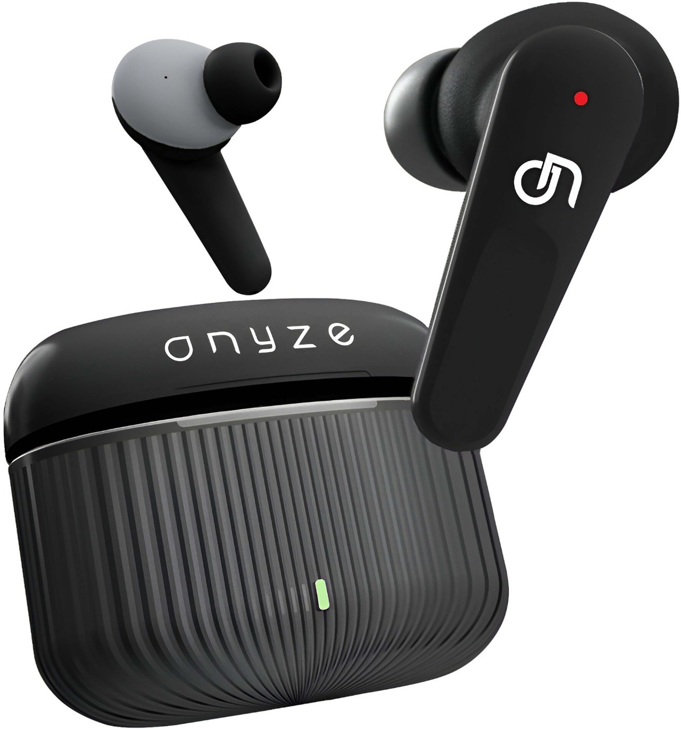 ONYZE ON901-ARMOR Gaming Earbuds,50HPlaytime,Made in INDIA,QuadMic-ENC,Fast Pair,BT5.3 Bluetooth Headset (Black, True Wireless) - Image 1
