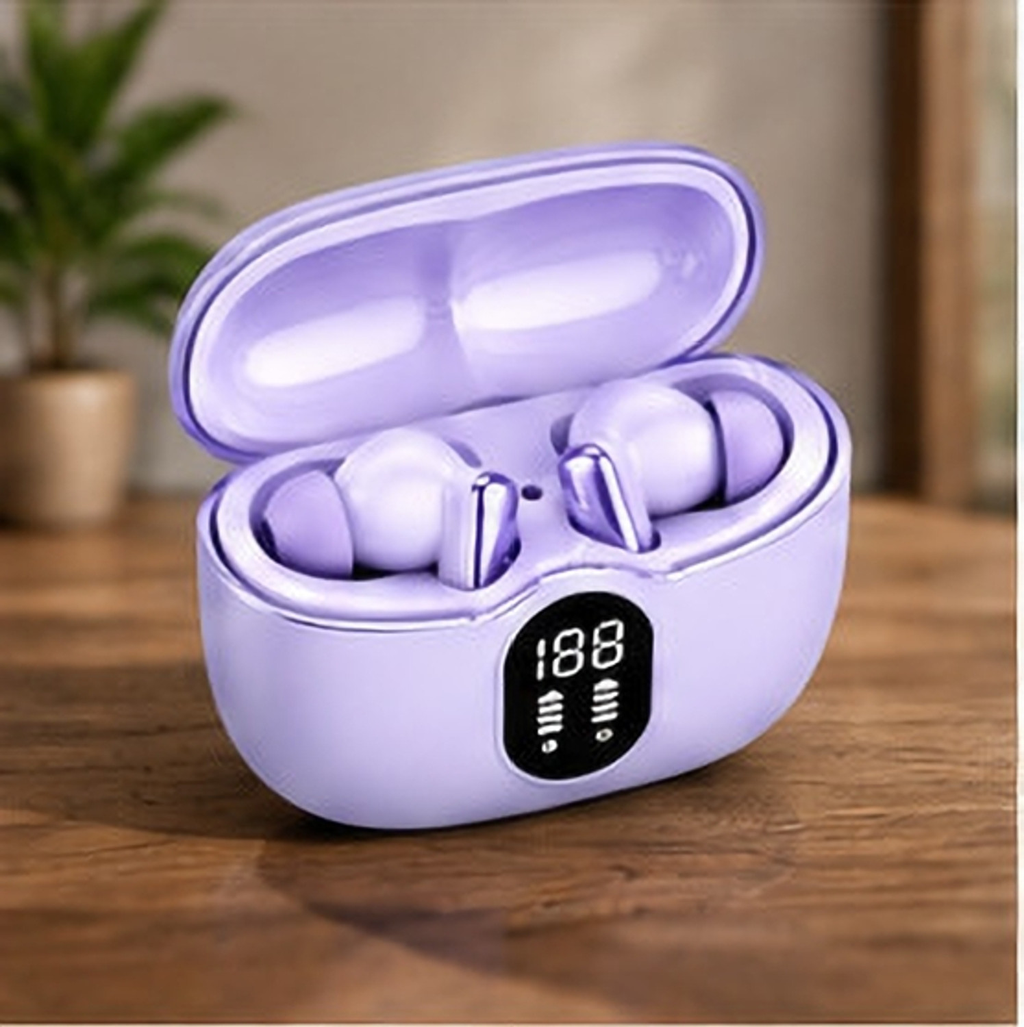 PEARLISH True Wireless Earbuds (Purple) - Image 1