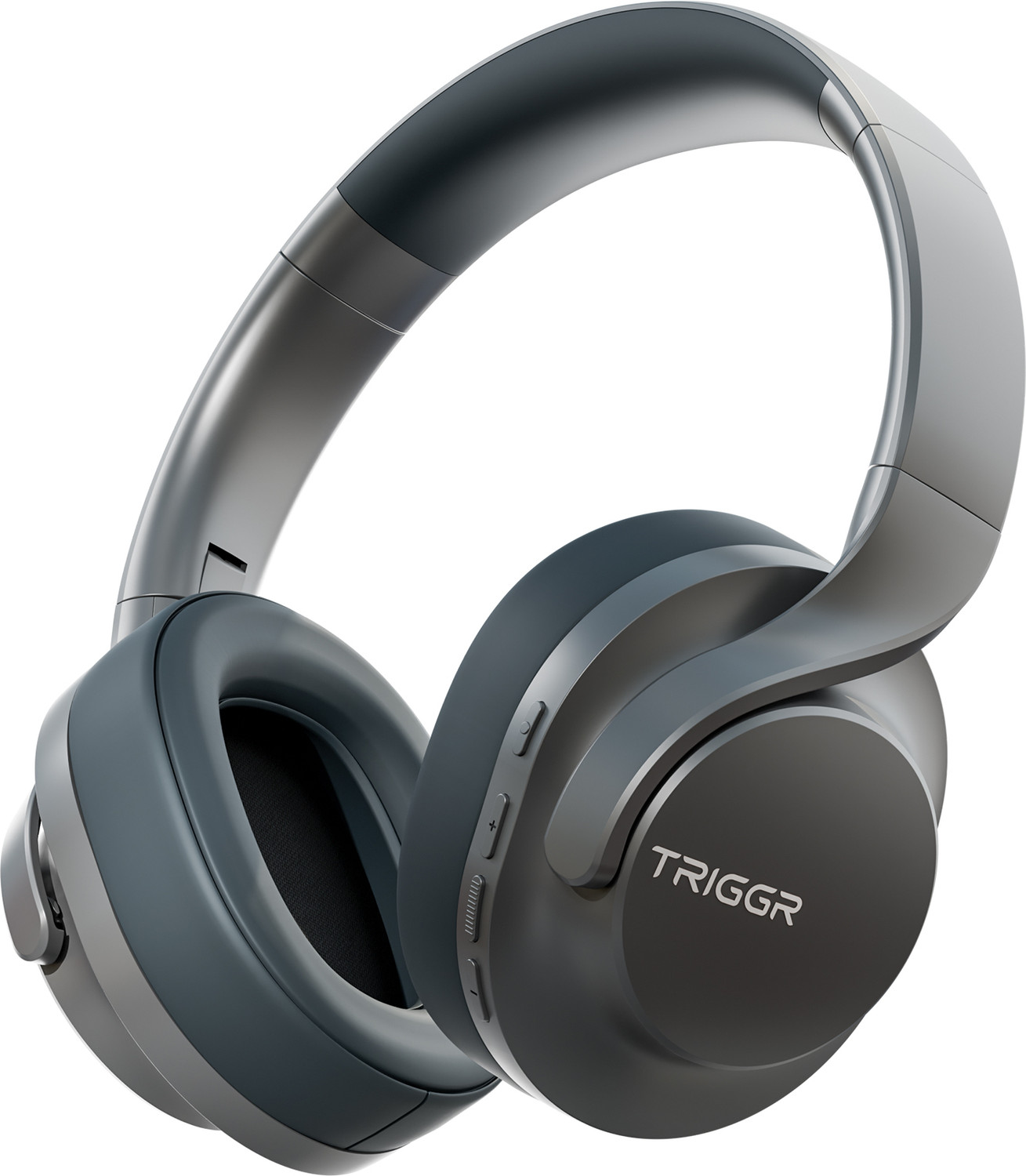 TRIGGR Punkheadz Z2 Bluetooth Headset Graphite Grey - Image 1