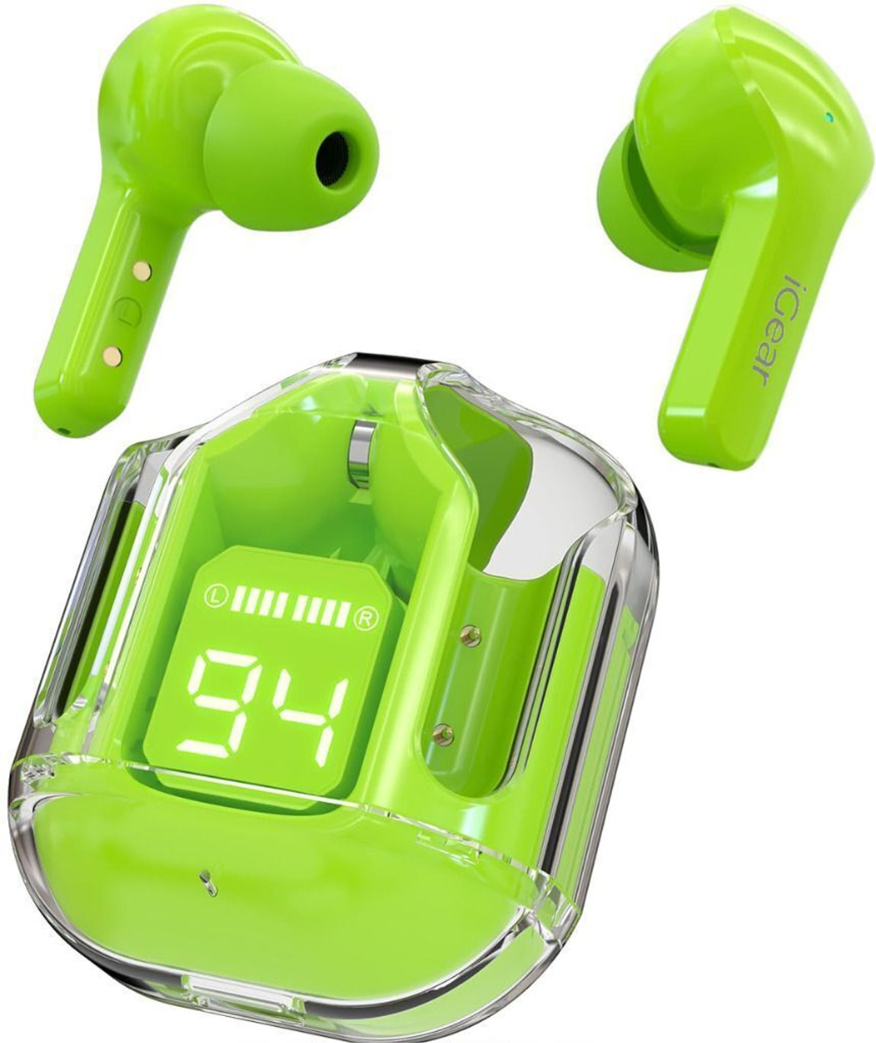 RKLS UltraPods Pro TWS Earbud, Bluetooth Earbuds-2 Bluetooth Headset (Green, True Wireless) - Image 1
