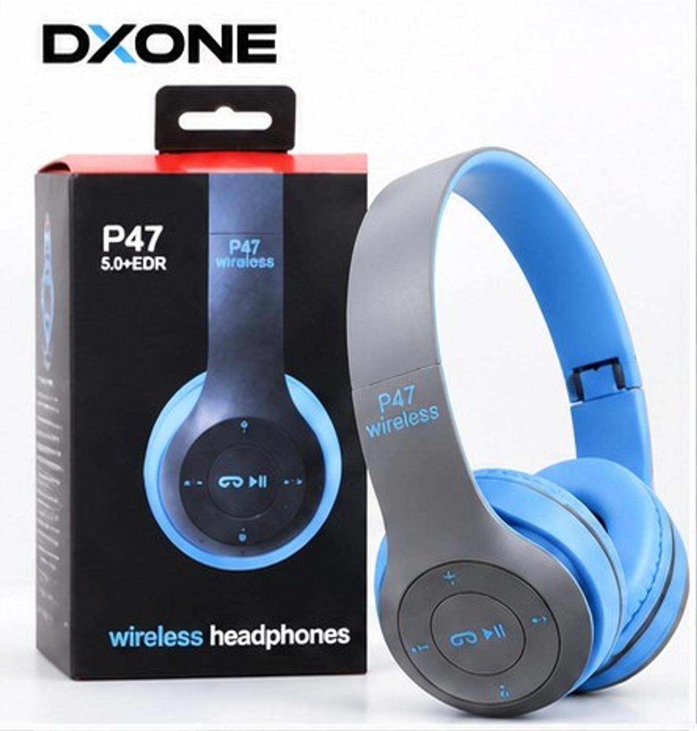 DXONE ACCESSORIES DXONE BestSound P47 Bluetooth Headset (Blue, True - Image 1