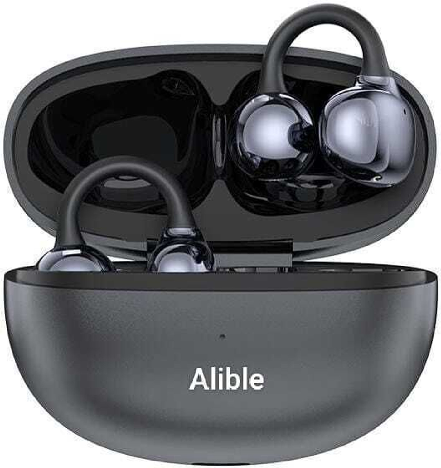 Alible Air Clips 4 Mic & Ultra Bass Technology, 40 Hrs playtime Bluetooth Headset (Black, True Wireless) - Image 1