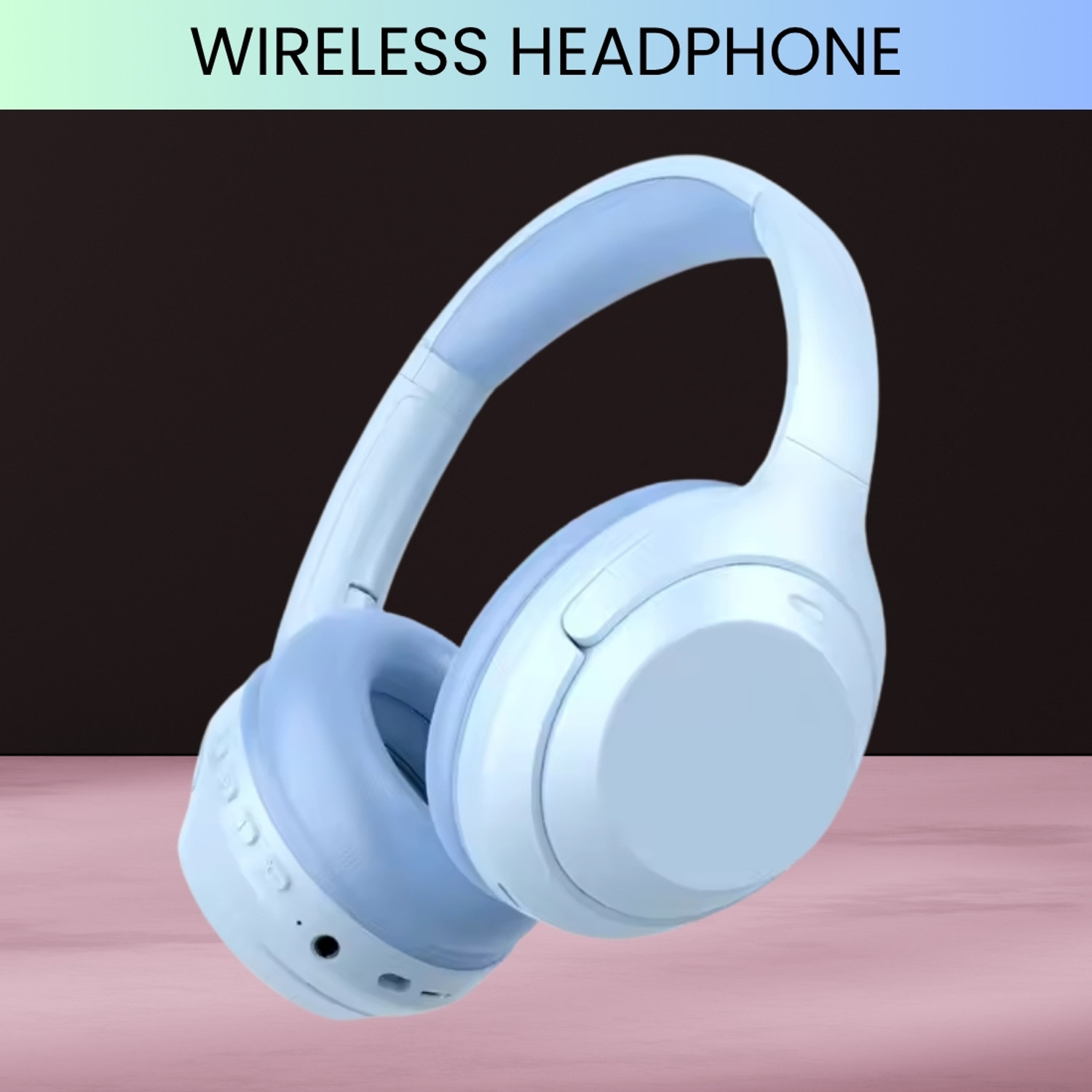 SYARA Wireless Bluetooth Over-Ear Headphones With Gaming Sports & Hi Bass HeadsetGO20 Bluetooth Headset (Multicolor, True Wireless) - Image 1