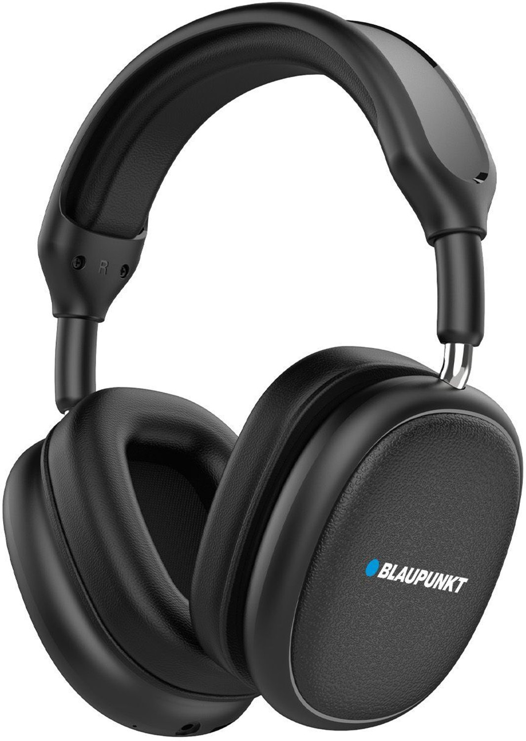 Blaupunkt BH31 AudioX BT Wireless I 40MM Driver I Soft PU Headband I with Built in Mic Bluetooth & Wired Headset (Matt Black, On the Ear) - Image 1