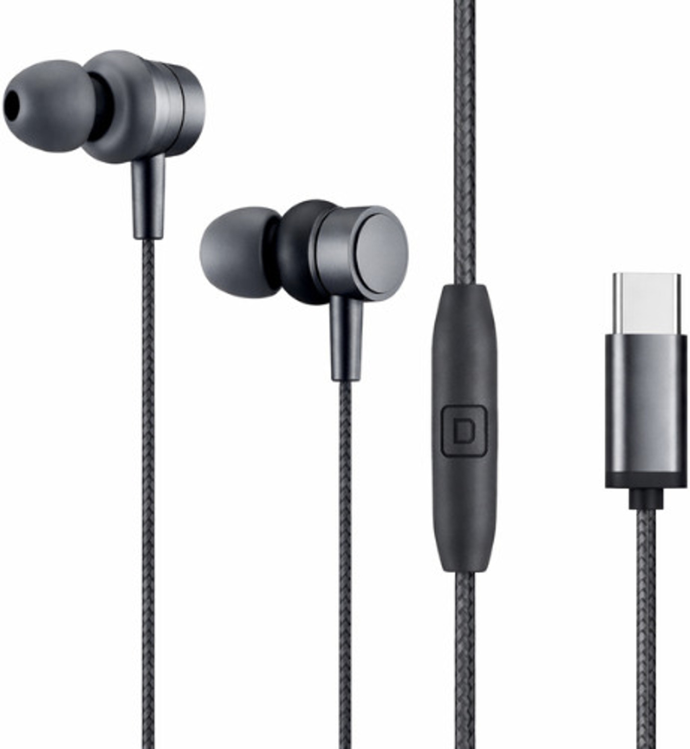 uddo AUDIBAL Tone C USB-C Wired Earphones, Multicolor - Image 1