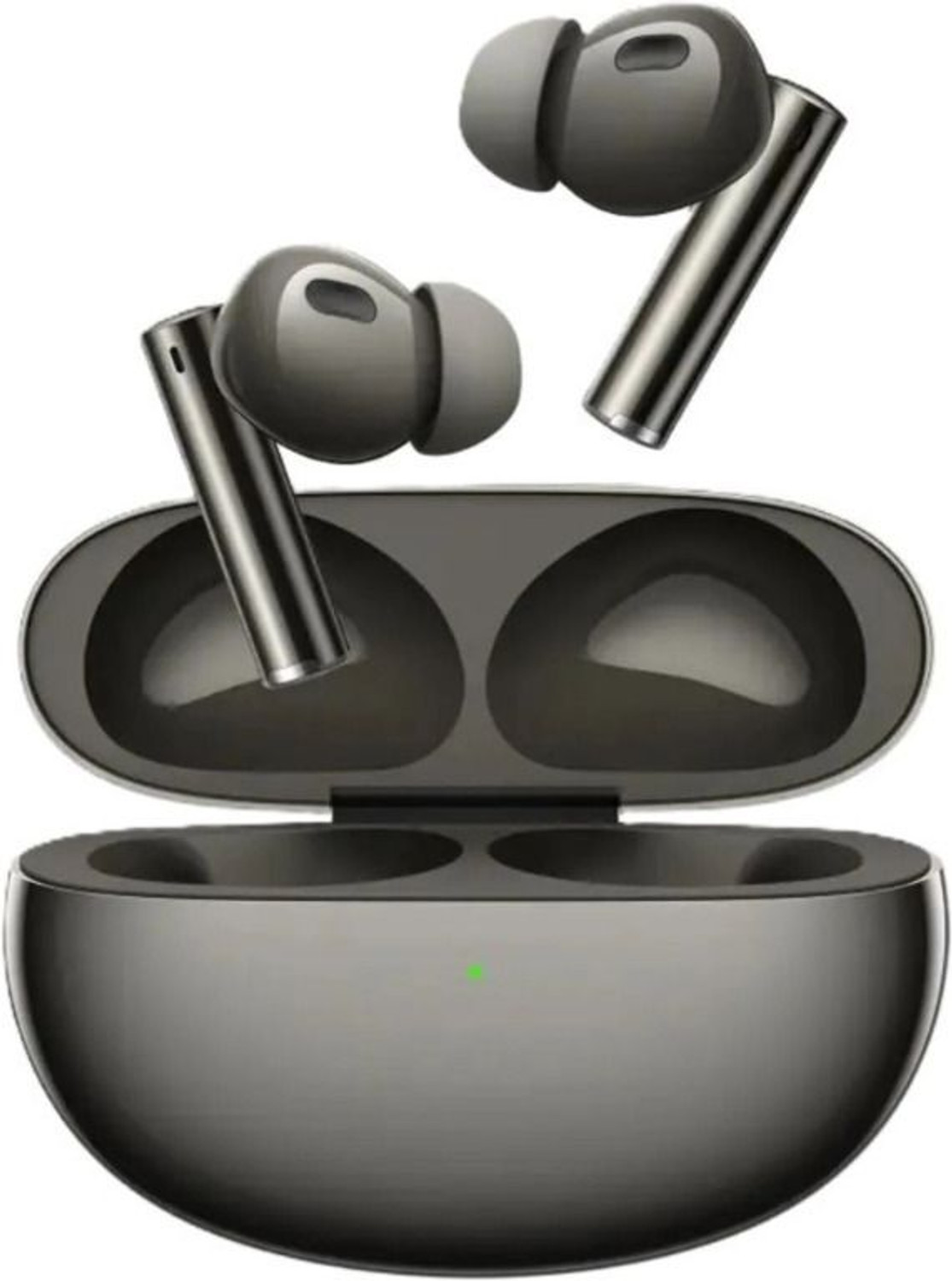 CROWNVIZ Buds Air 6 , 360 Spatial AI Audio, 40 hr Playtime Bluetooth Headset Bluetooth Headset (Black, In the Ear) - Image 1