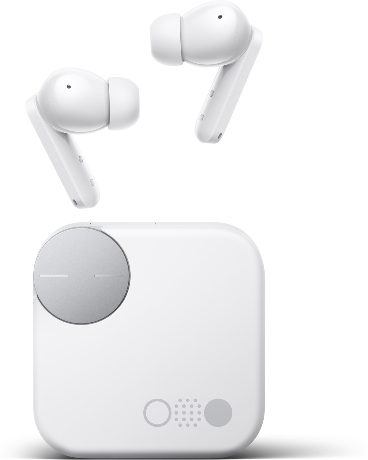 CMF by Nothing Buds Pro 2 with 50 dB ANC| Hi-Res + LDAC| Smart Dial| Spatial Audio|Dual Drivers Bluetooth Headset (Light Grey, In the Ear) - Image 1