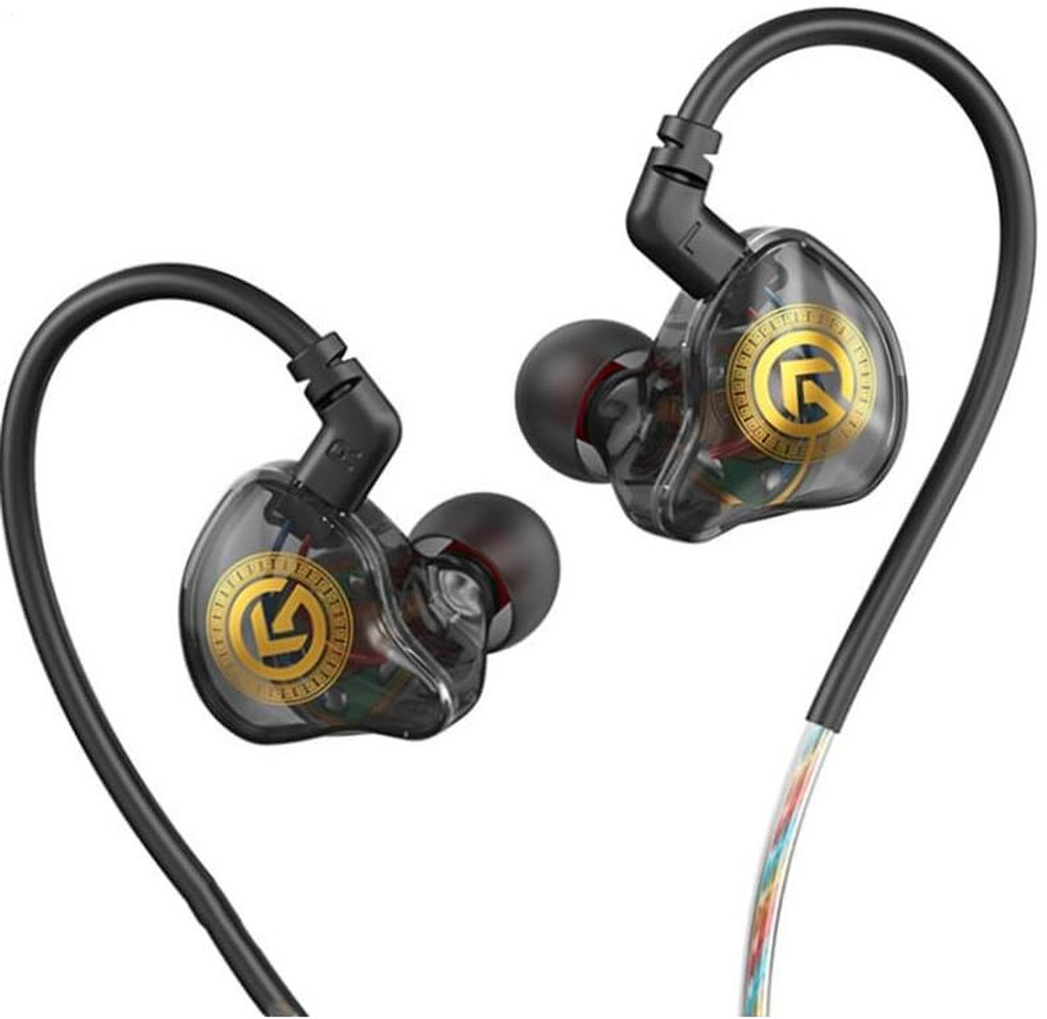 Muvit Wired Headphones, Type C Earphone, High-Fidelity Sound, -Isolating with Mic Wired Headset (Black, In the Ear) - Image 1