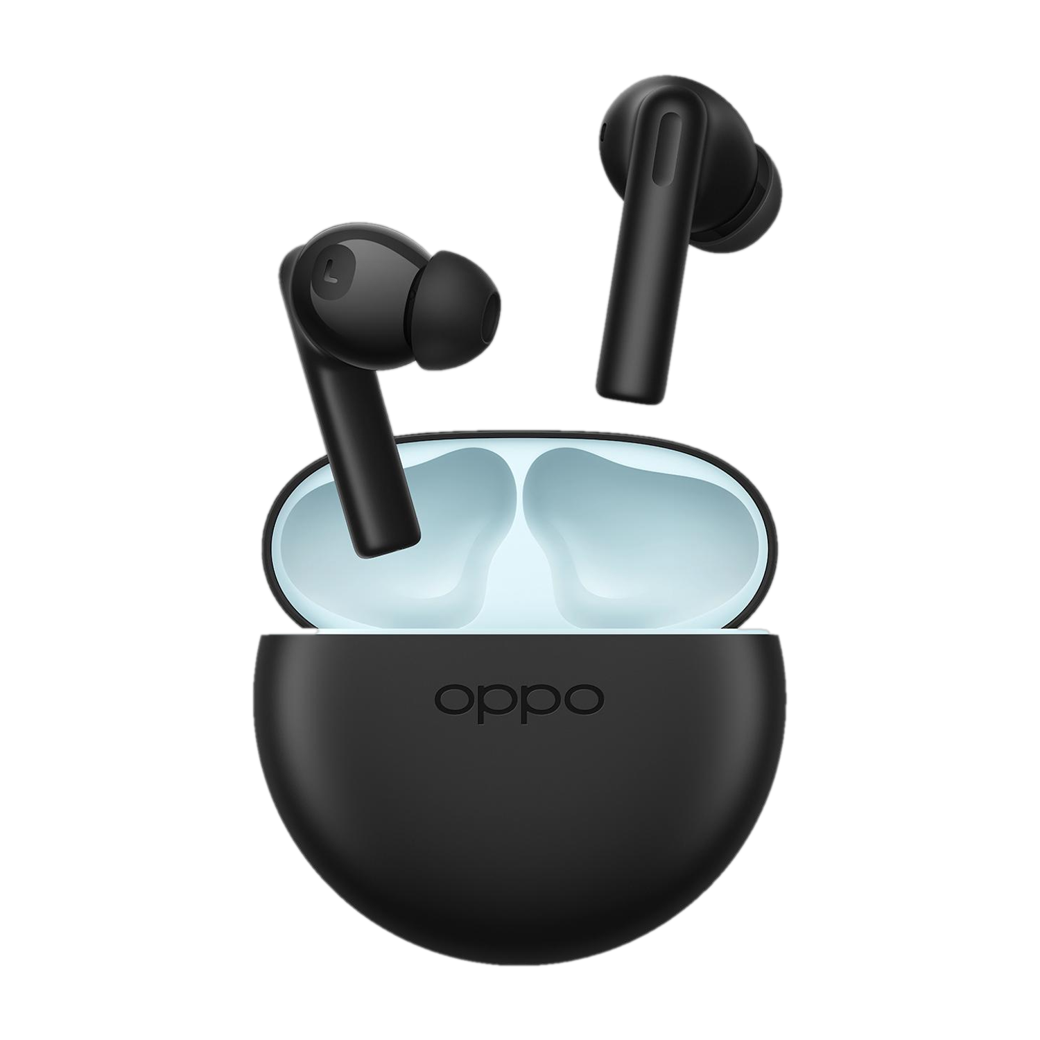 OPPO Enco Buds 2 True Wireless Earbuds, Midnight, 28hr Battery - Image 1