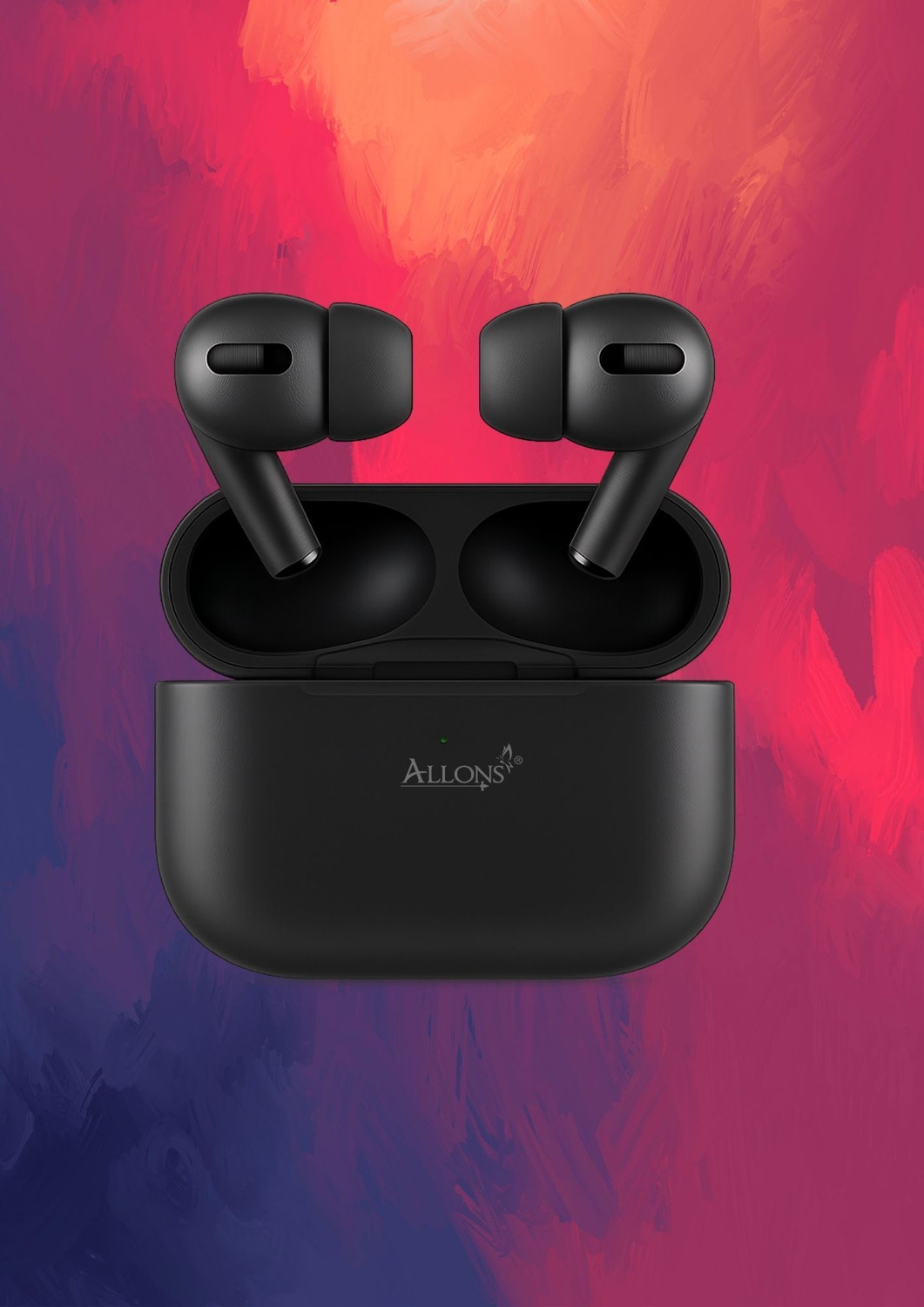 allons L17 TWS Earbuds with MagSafe Case (Black) - Image 1