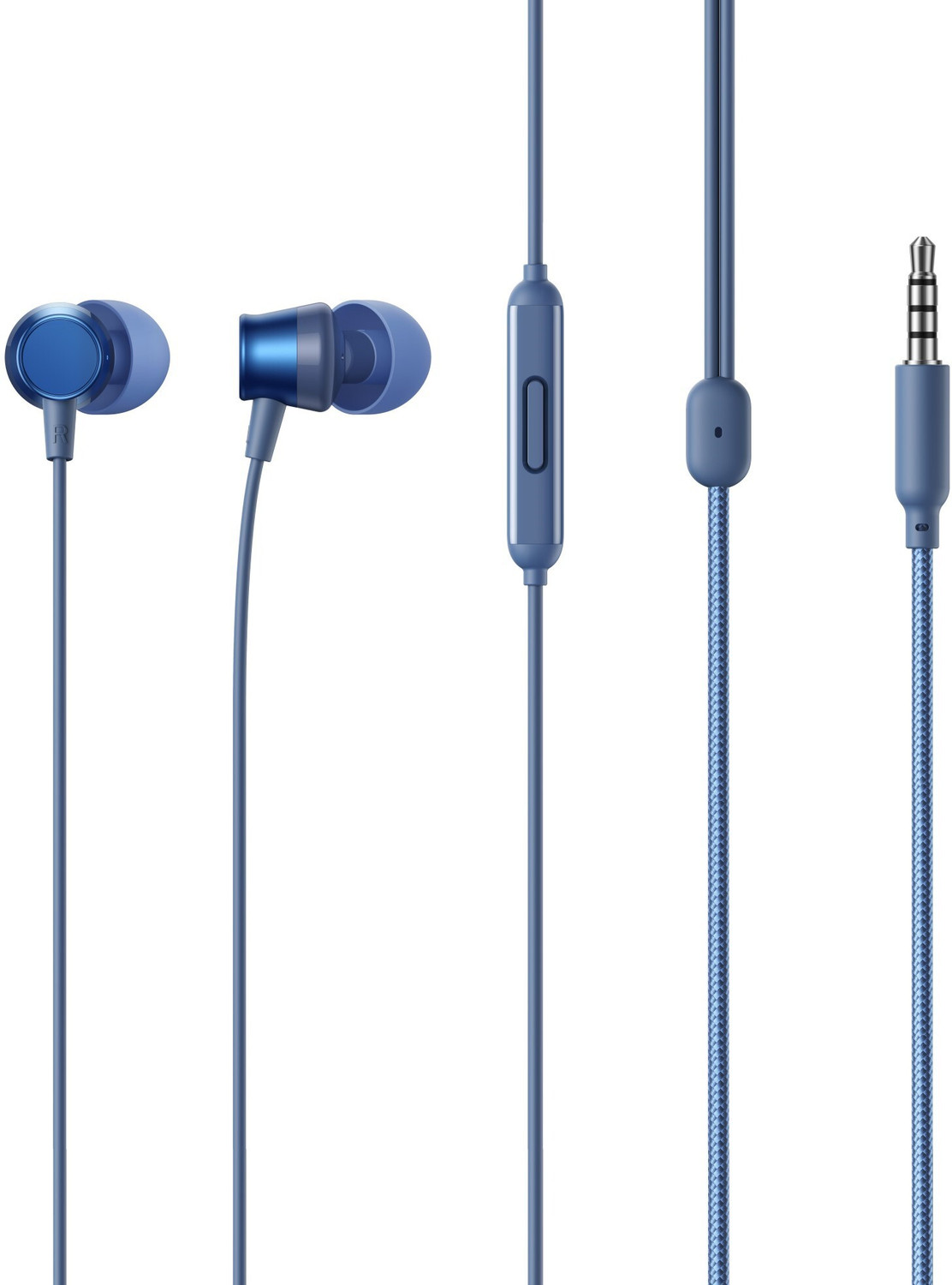 realme Buds 3 wired Wired Headset (Blue, In the Ear) - Image 1