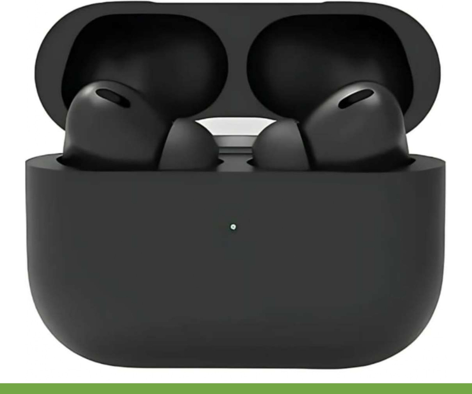 KUMB144 Protective Silicon Case Cover for AirPods Pro_GT1 Bluetooth Headset (Black, True Wireless) - Image 1