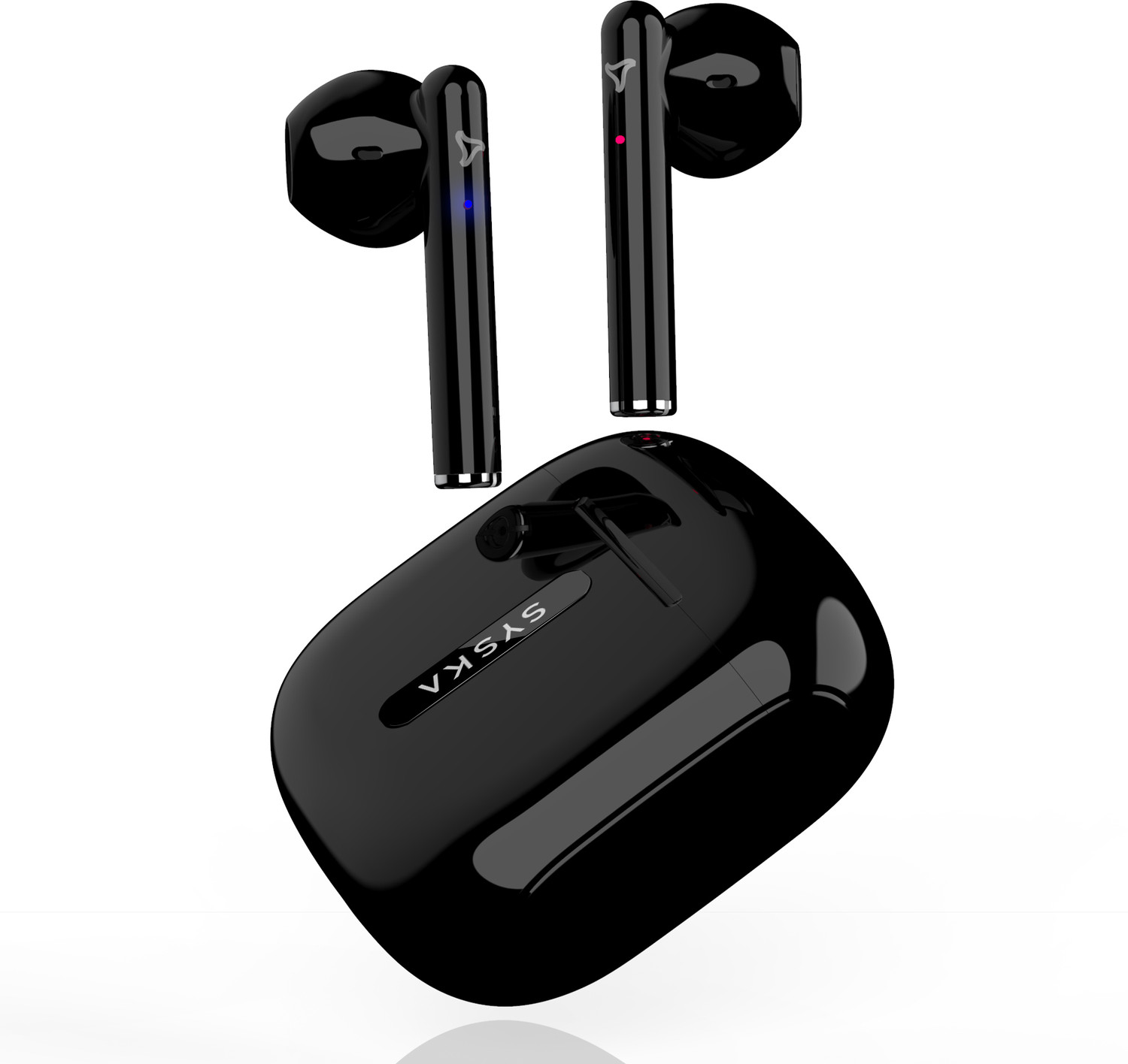 Syska SonicBuds X1 Bluetooth Gaming Headset (Elegant Black, True Wireless) - Image 1