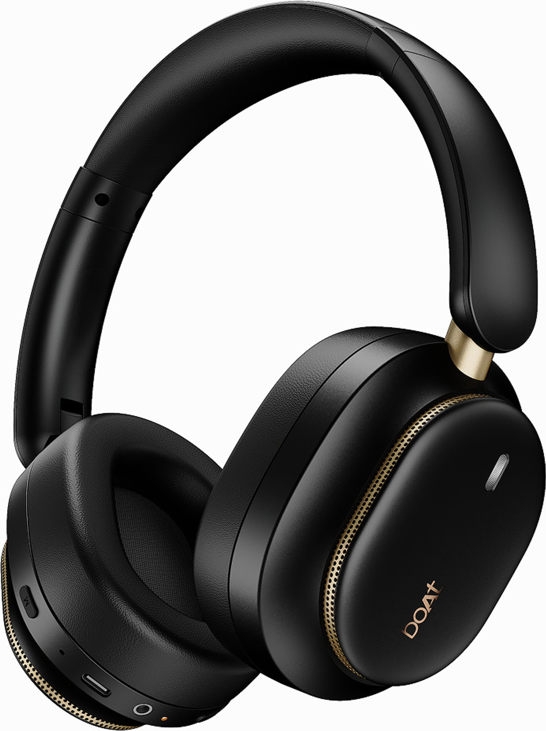 boAt Rockerz Plus 440 Dual Driver Bluetooth Headset (Pebble Black) - Image 1