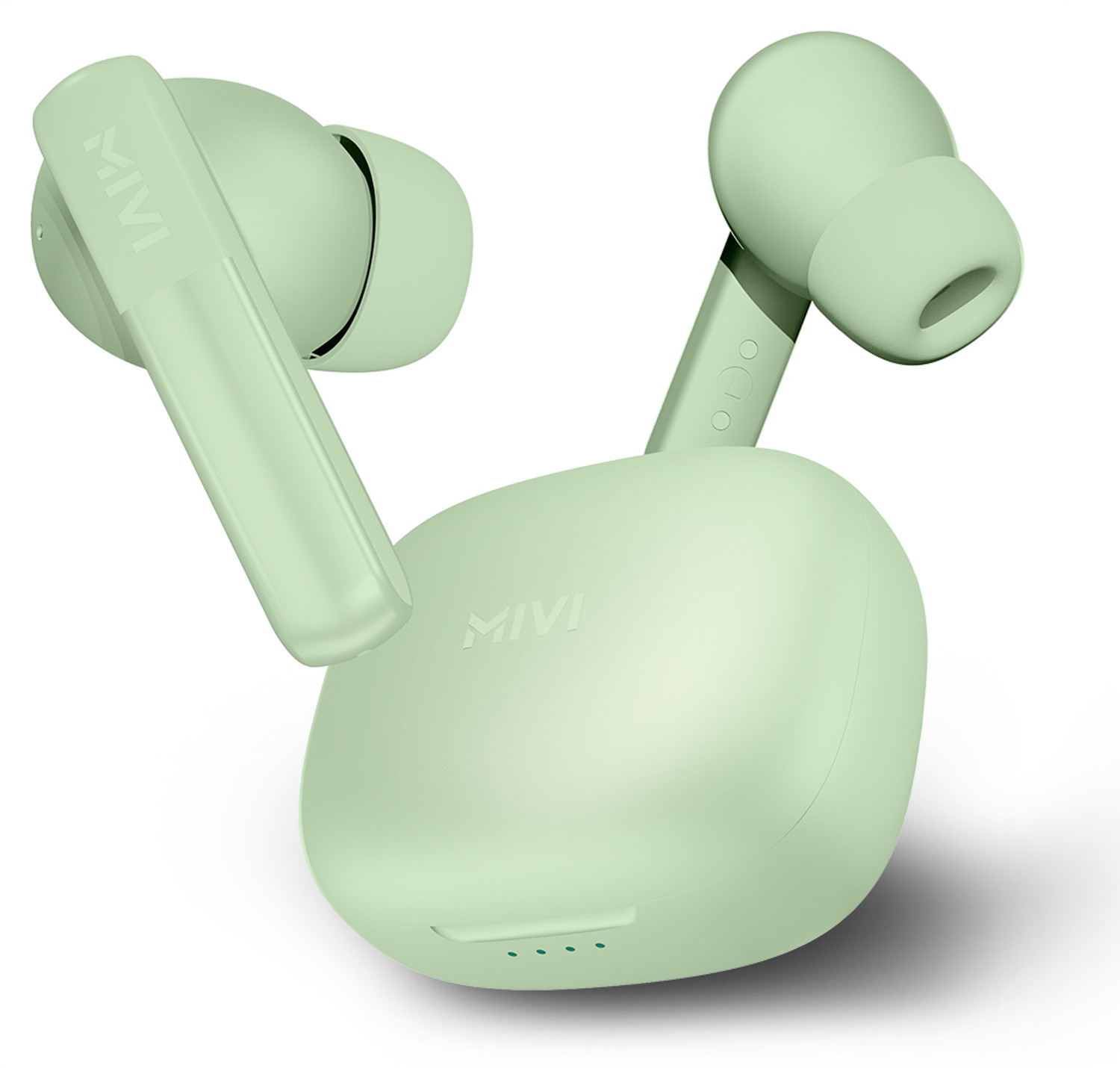 Mivi DuoPods Blaze TWS Earbuds (Breeze Green) - Image 1