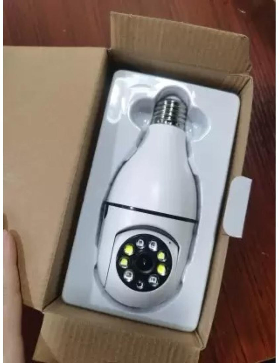 SKY HUB Camera Wireless Bulb Shape Indoor 360° Spy Camera wifi cctv camera with battery Security Camera (64 GB, 1 Channel) - Image 1