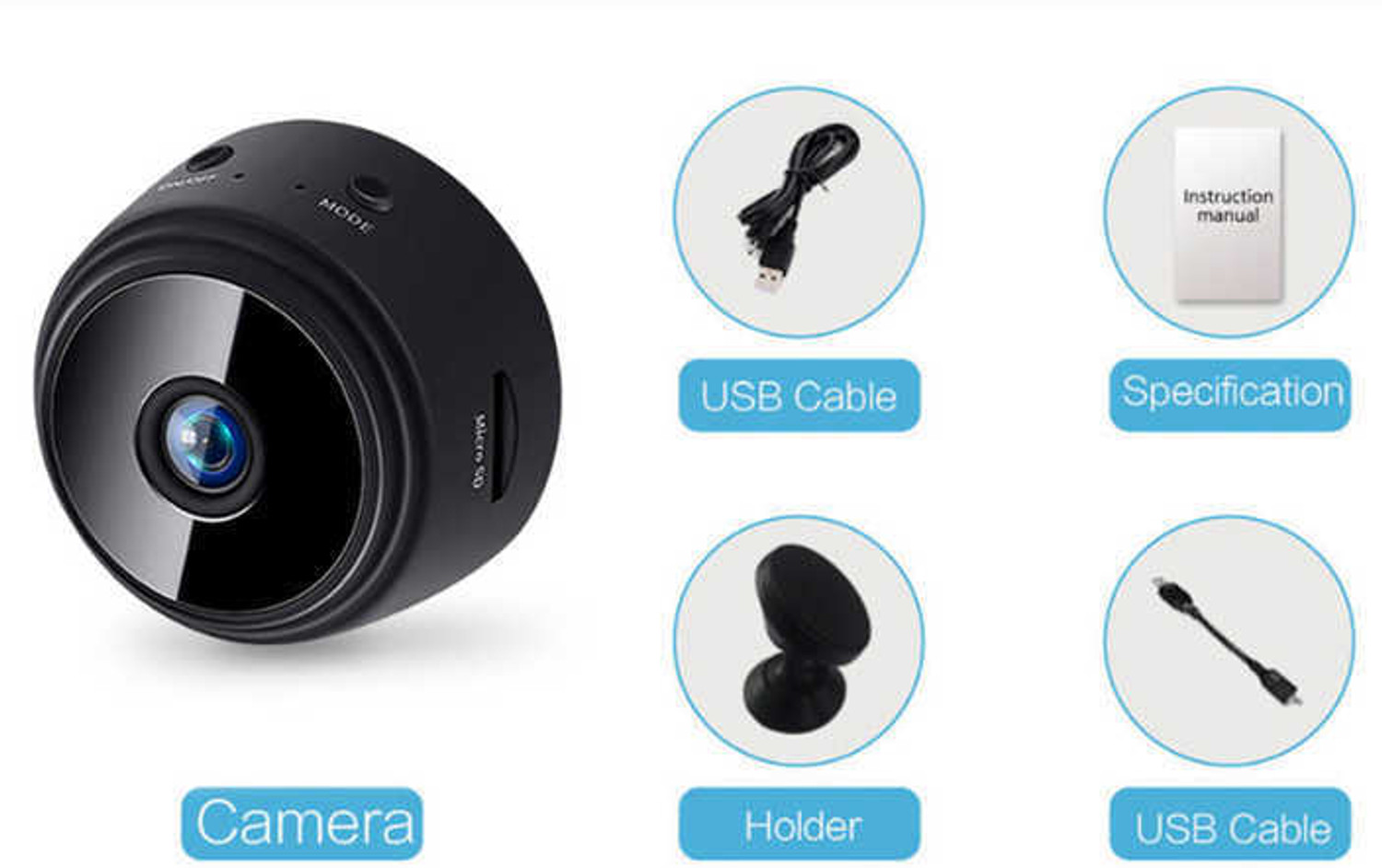 SIFATECH MEGNET CAMERA Security Camera (1 Channel) - Image 1
