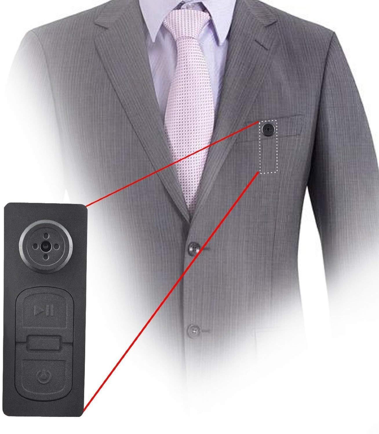 Pelupa Button Hidden Spy Video Camera Recording Security Camera Price in India - Image 1
