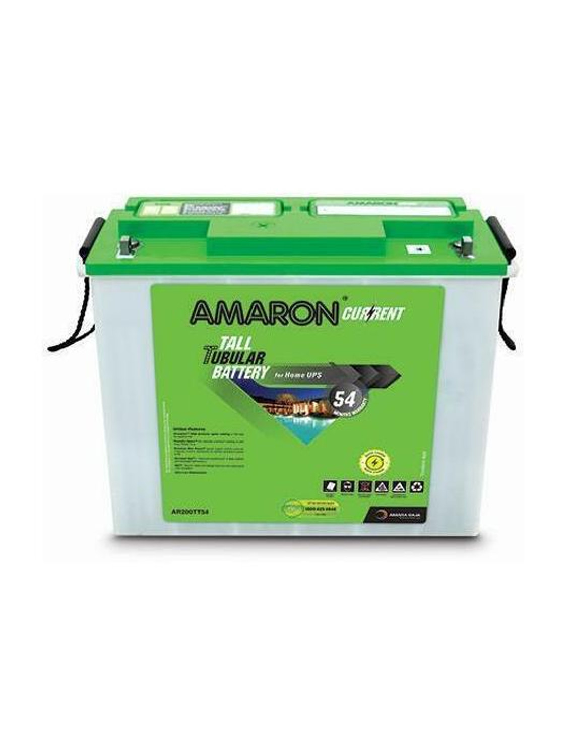 AMARON 200Ah Tubular Inverter Battery AR200AH54 - Image 1