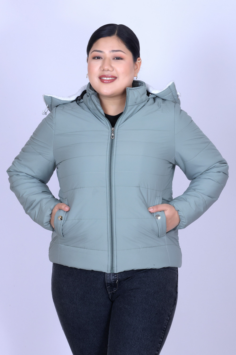 Prink Women Solid Casual Jacket - Image 1