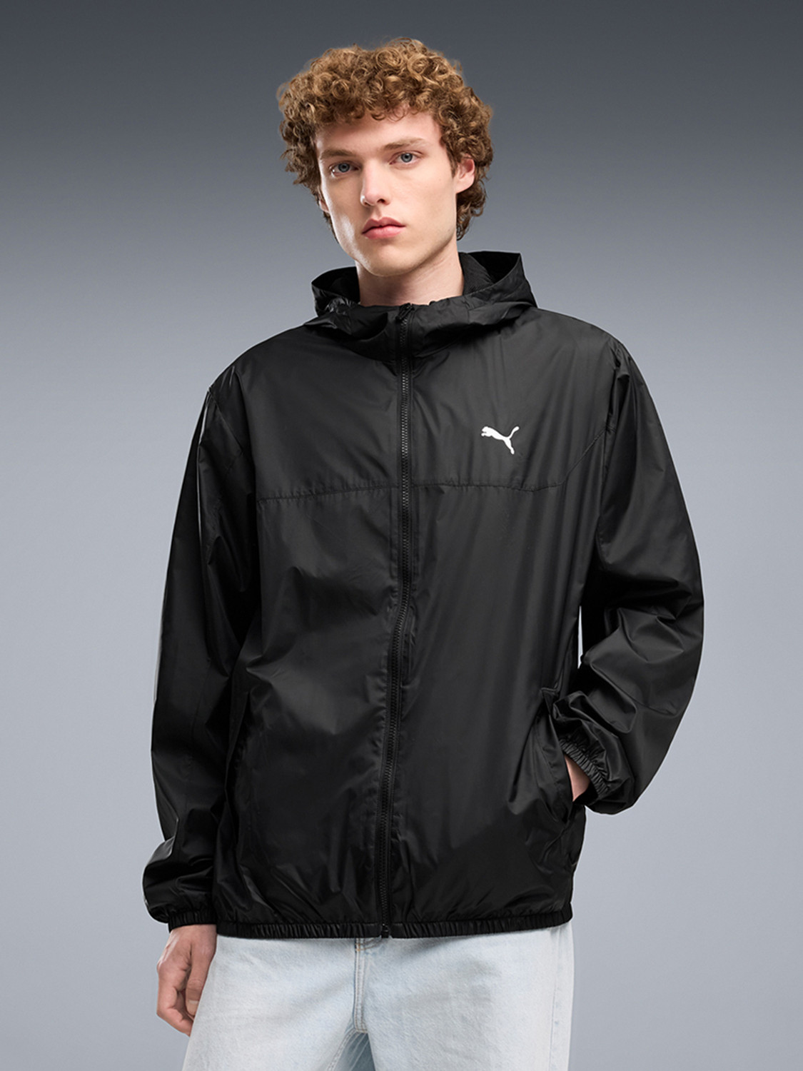 PUMA Men Solid Casual Jacket - Image 1