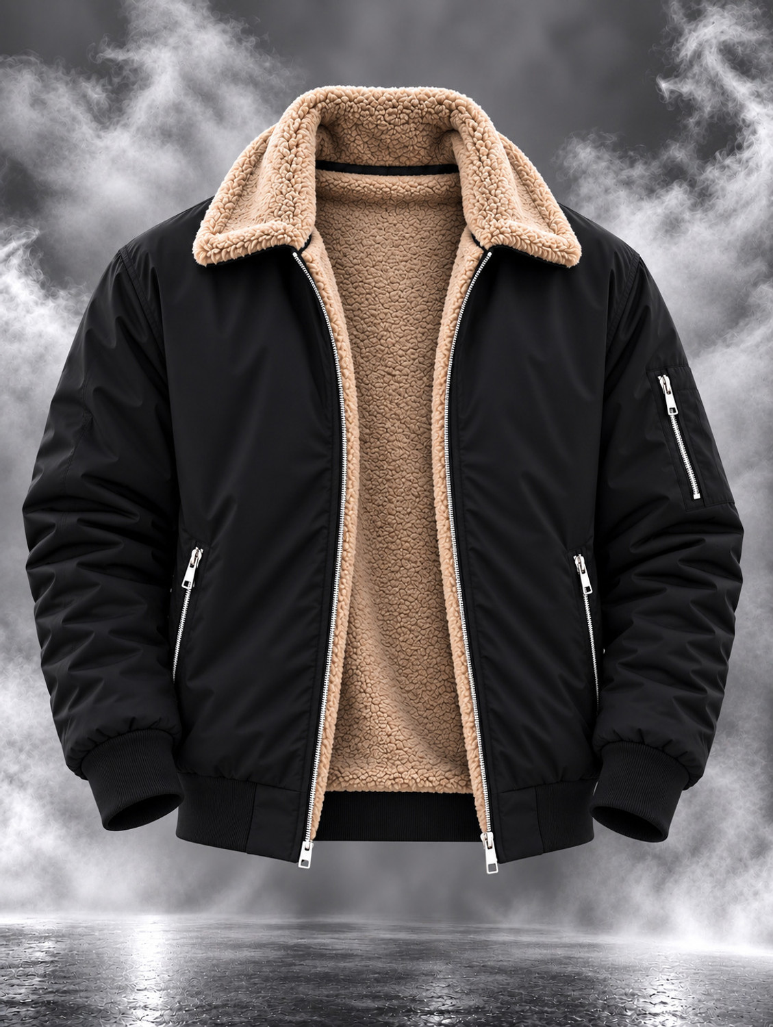 ZEPPI Men Solid Casual Jacket - Image 1
