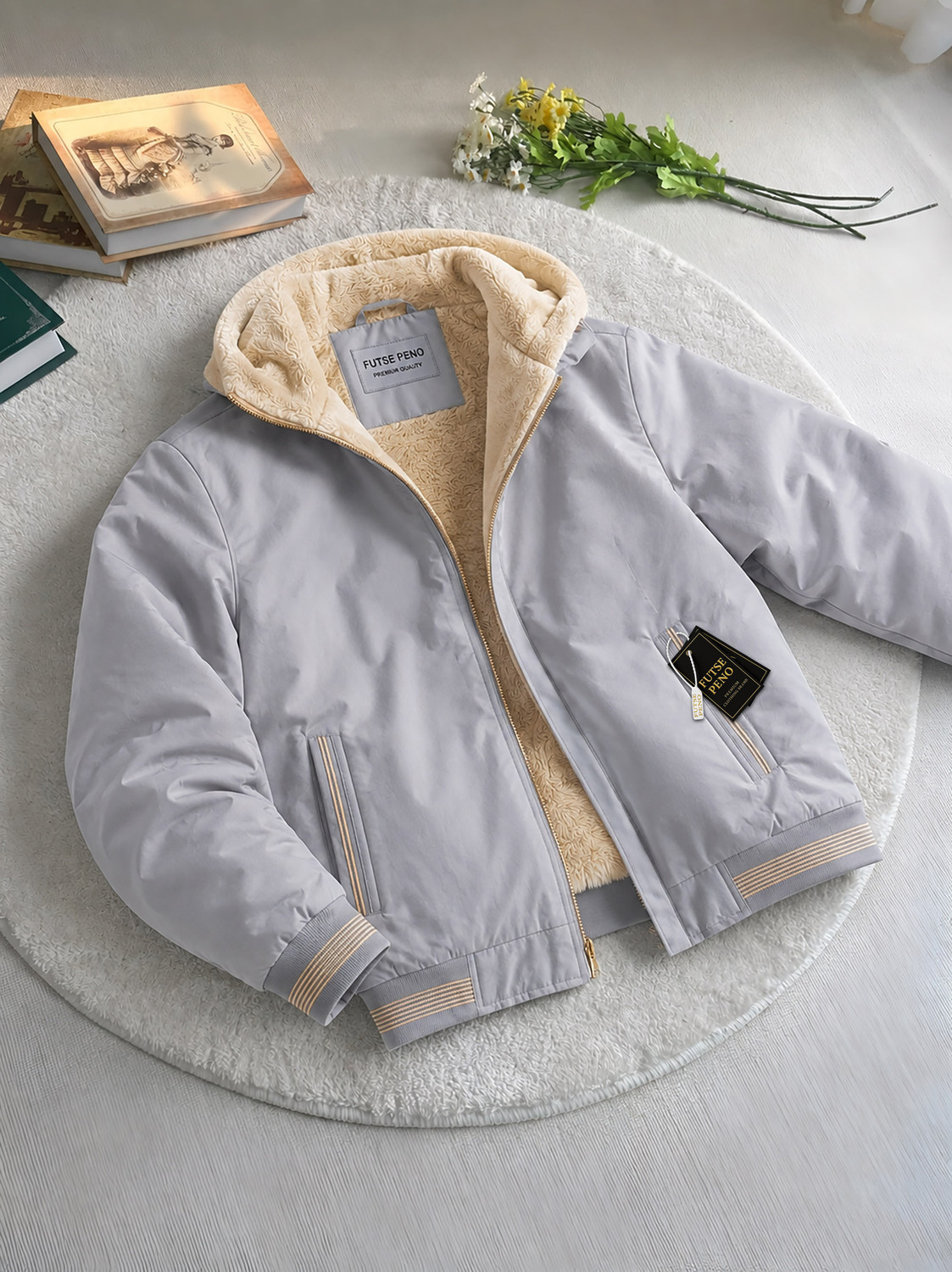FUTSE PENO Men Solid Casual Jacket - Image 1