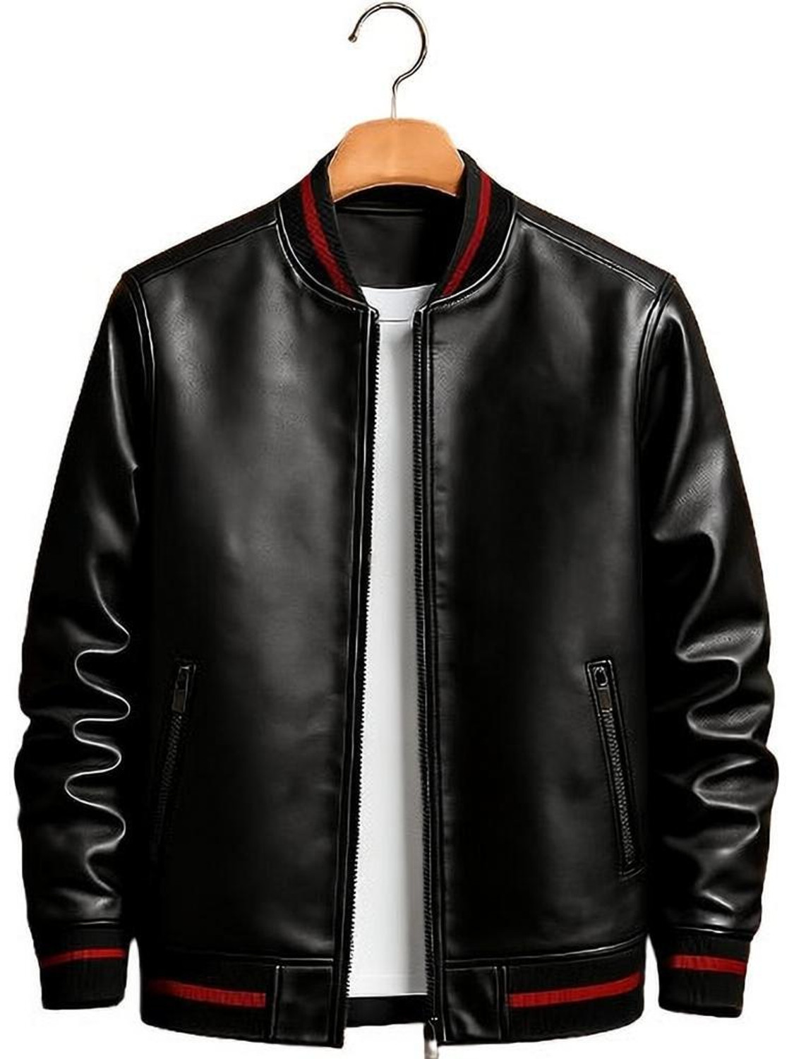 ROXFID Men Striped Casual Jacket - Image 1