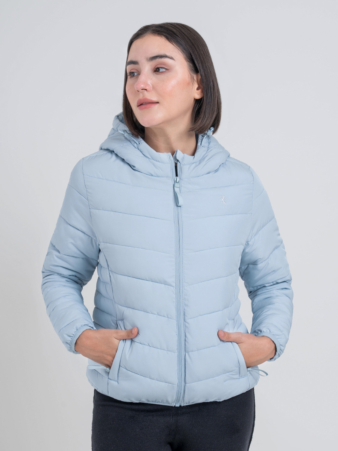 RED TAPE Women Solid Quilted Jacket - Image 1