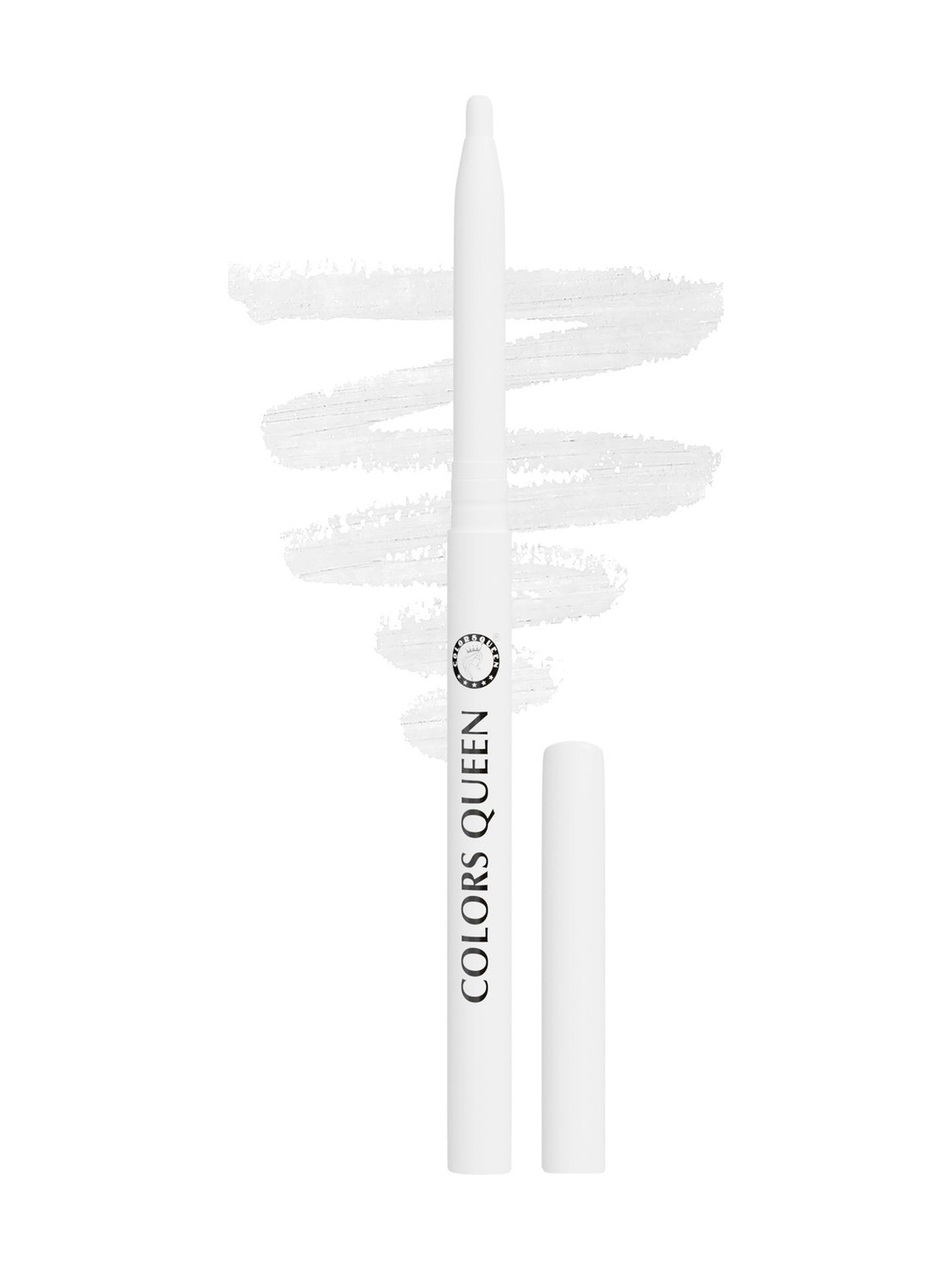 COLORS QUEEN Extreme Color Kajal - Pure White, 0.4g 400 mg - Image 1