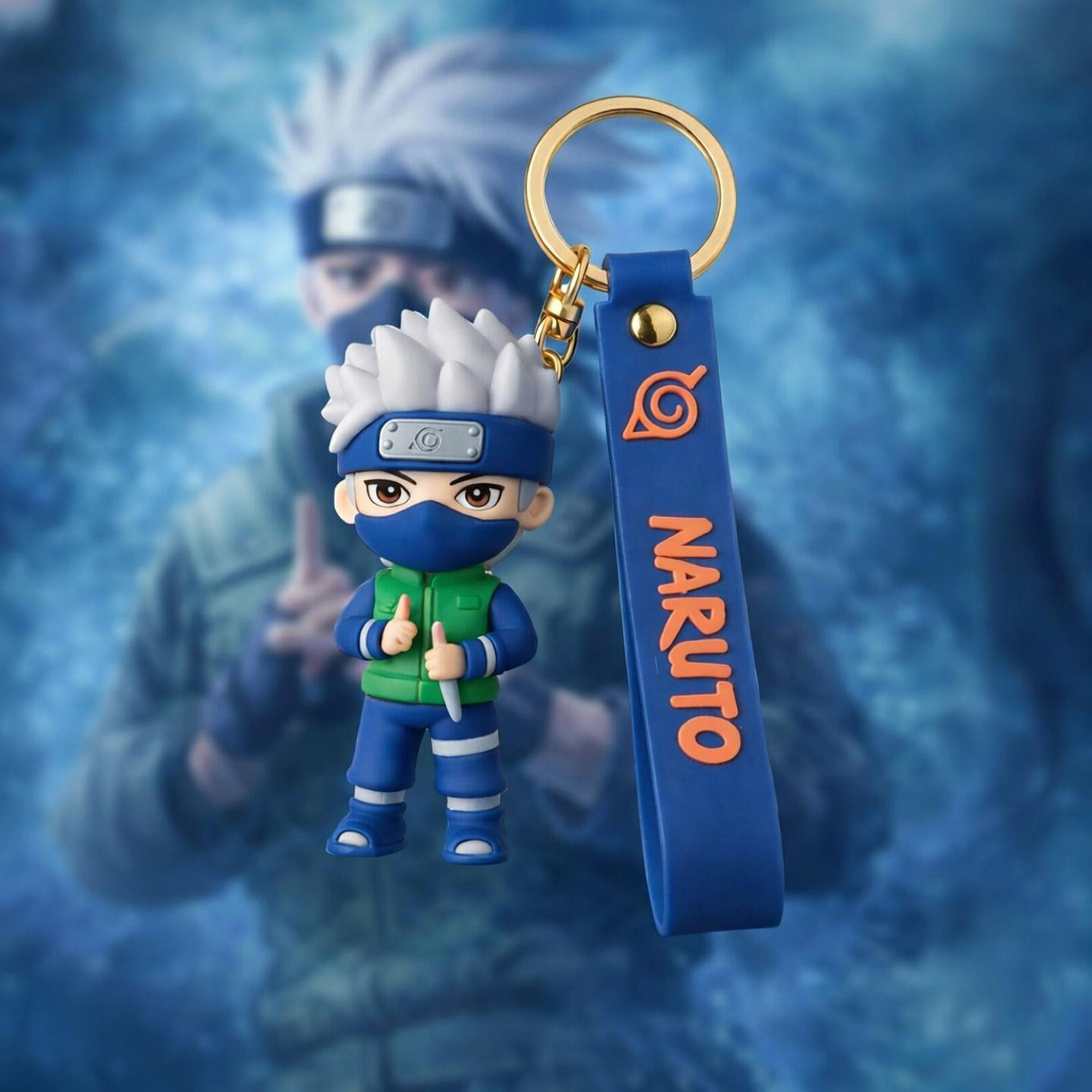 UrbanStash Kakashi Hatake Anime Keychain - Image 1