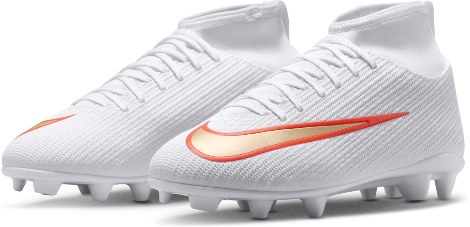 NIKE Lace Walking Shoes For Boys & Girls (White, 12-15 Months) - Image 1