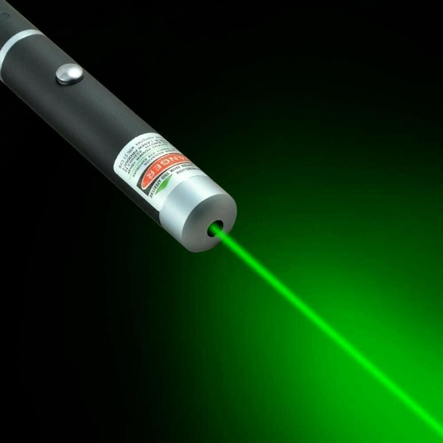 NH WORLD Green Multipurpose Laser Light Purabelle Disco Pointer Pen Beam with Adjustable Antena Cap to Change Project Design for Presentation(532 NM) (532 nm, GRAAN) - Image 1