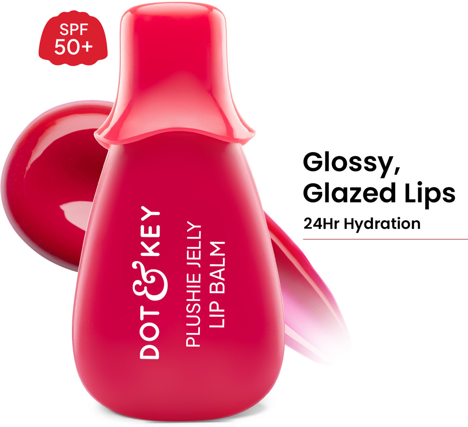Dot & Key Plushie Jelly Lip Balm SPF 50+ Berry Kiss 10g - Image 1