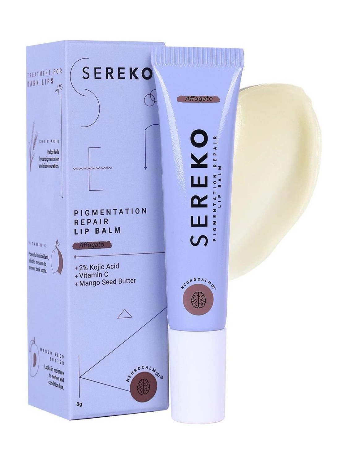 SEREKO Pigmentation Repair Lip Balm with Kojic Acid, 8g - Image 1