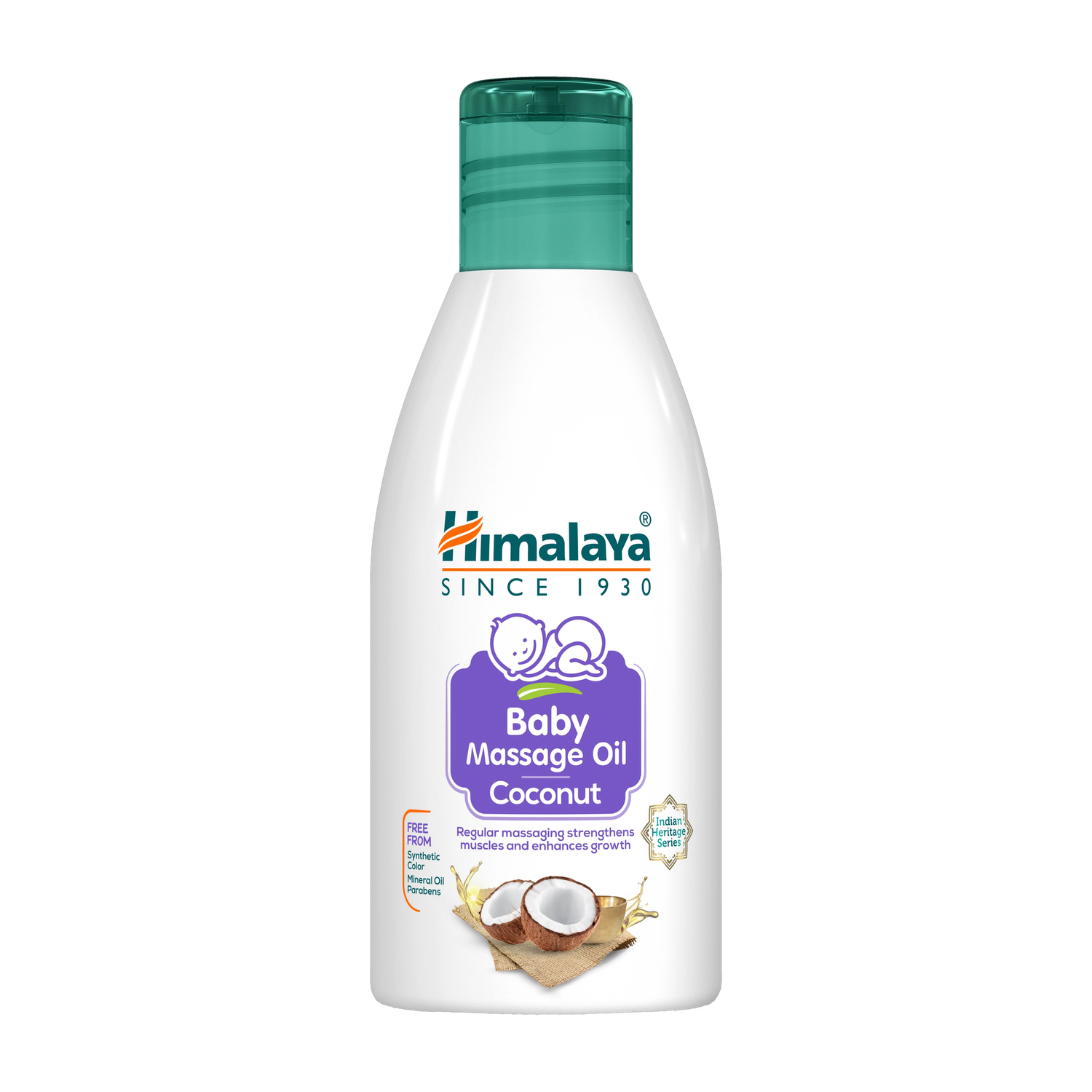 HIMALAYA Baby Massage oil-Coconut (200 ml) - Image 1