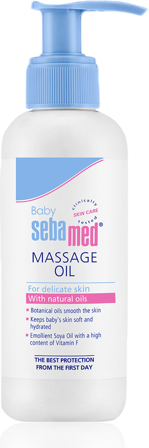 Sebamed Baby Massage Oil| With Soya Oil|Non- greasy|Ideal for newborn (150 ml) - Image 1
