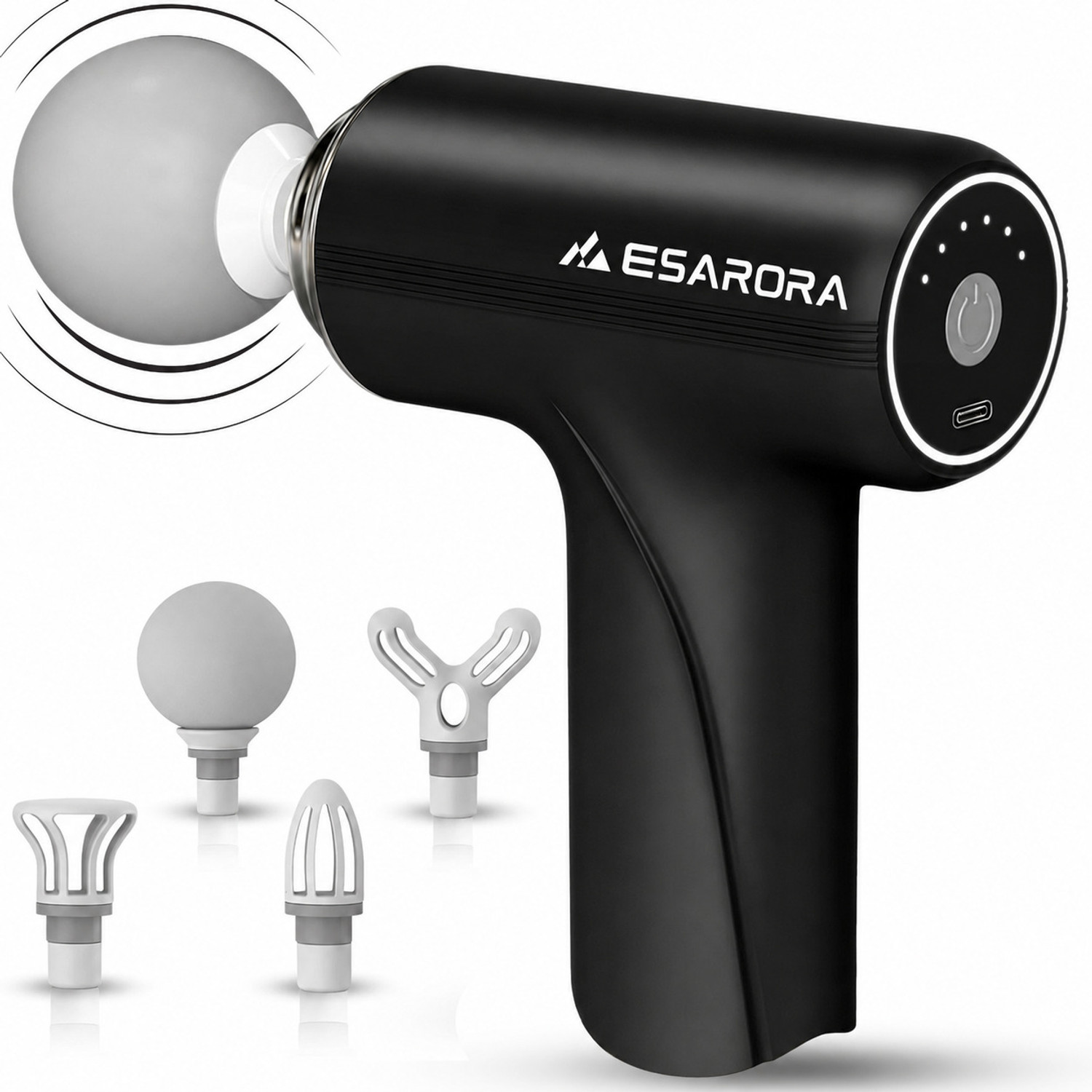Esarora Massage Gun 6-Speed Deep Tissue Percussion Massager Multicolor - Image 1