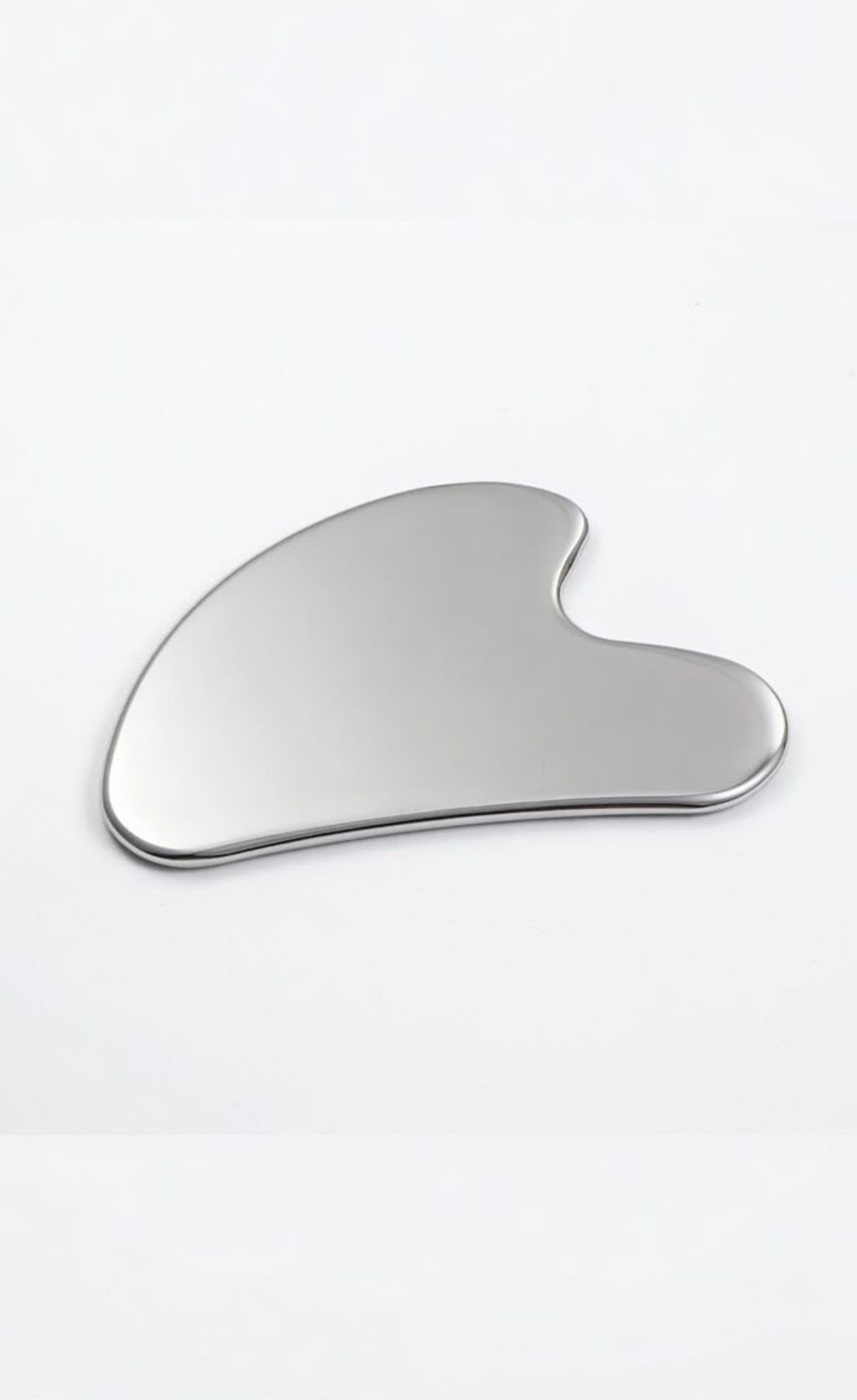 WOMS Stainless Steel Gua Sha Massage Tool (Silver) - Image 1