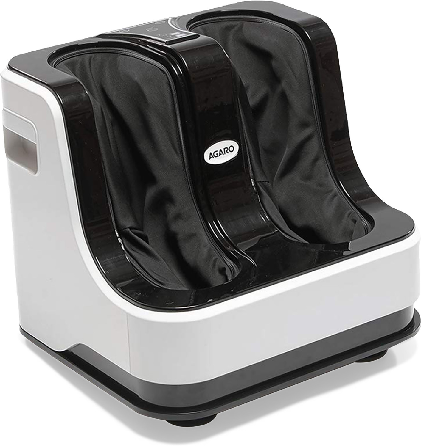 AGARO 33159 33159 Leg for Foot, Calf & Leg, with Rolling & Kneading Functions Massager (Black, White) - Image 1