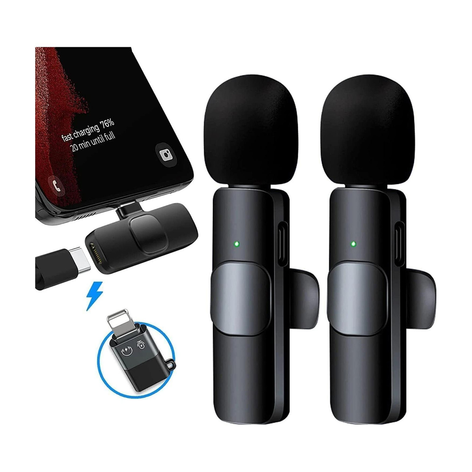 pay pay K9 Dual Collar Mic Wireless Type C - Image 1