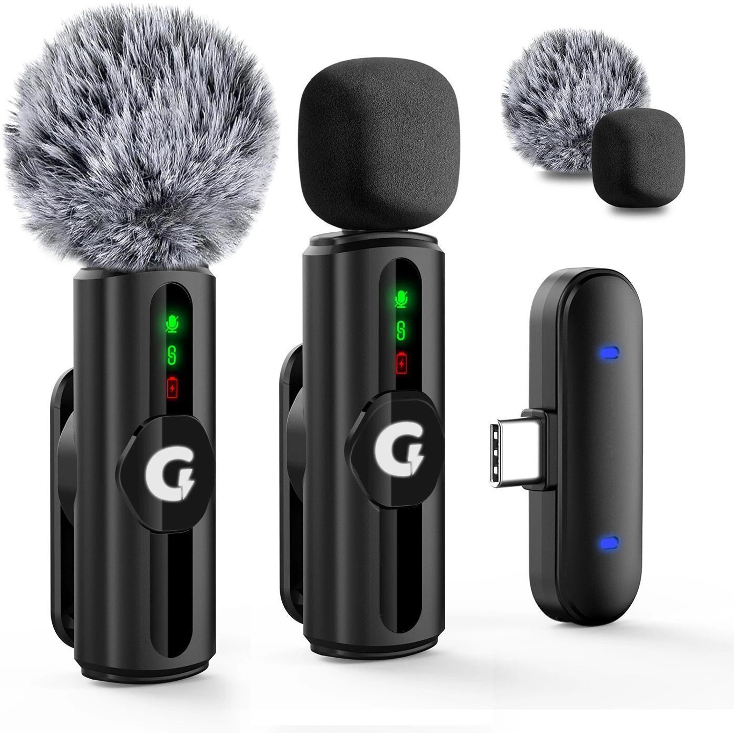 Grenaro Wireless Noise Reduction Microphone for Vlogging - Image 1
