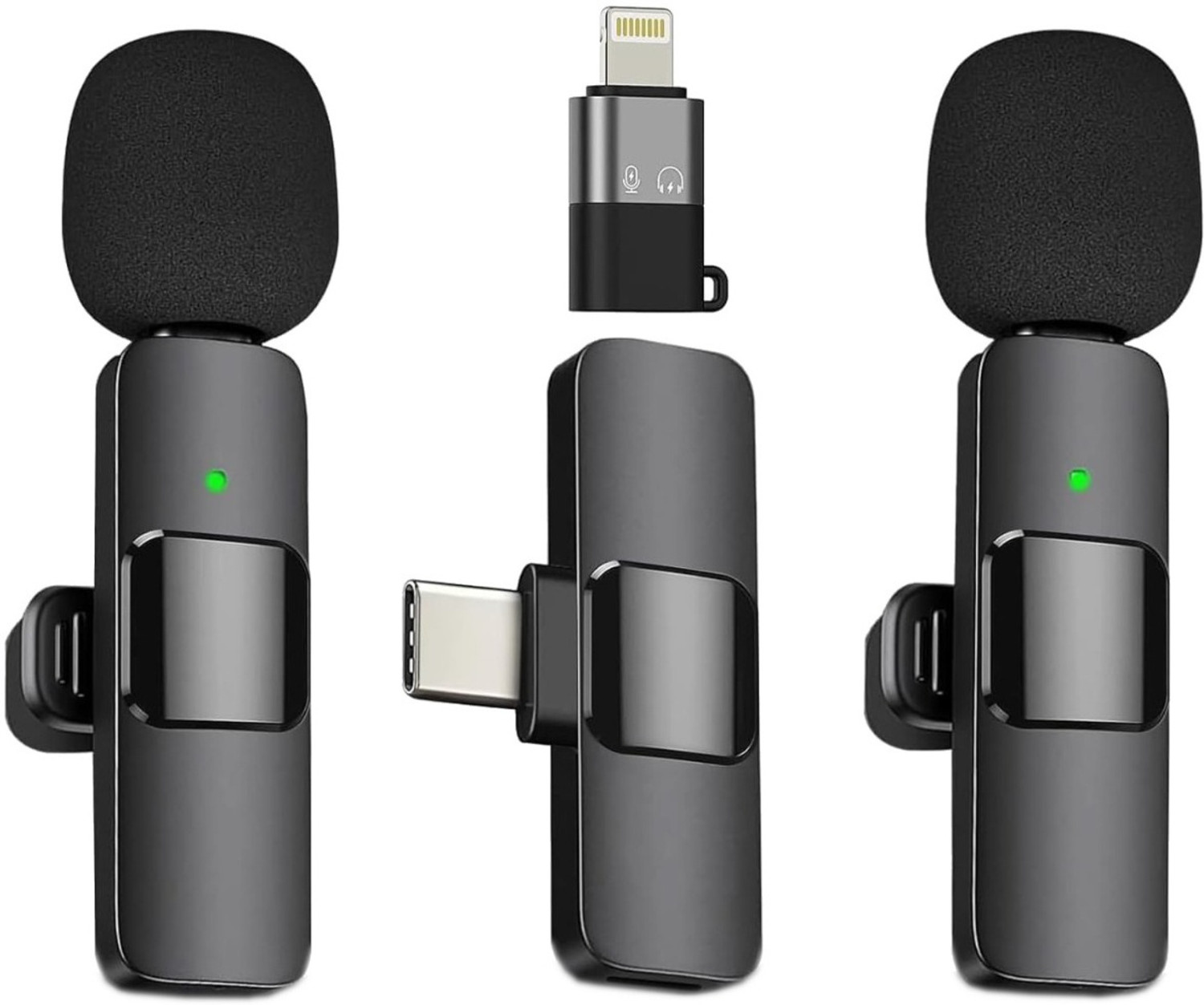 Arceus K9 Wireless Microphone T9, Black - Image 1