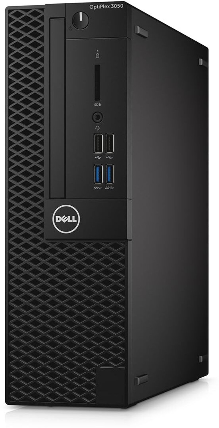 DELL (Refurbished) Optiplex 3050 SFF - Windows 10, Intel®, i5 7th Gen, 8 GB DDR4, 512 GB SSD Mini PC (Black) - Image 1