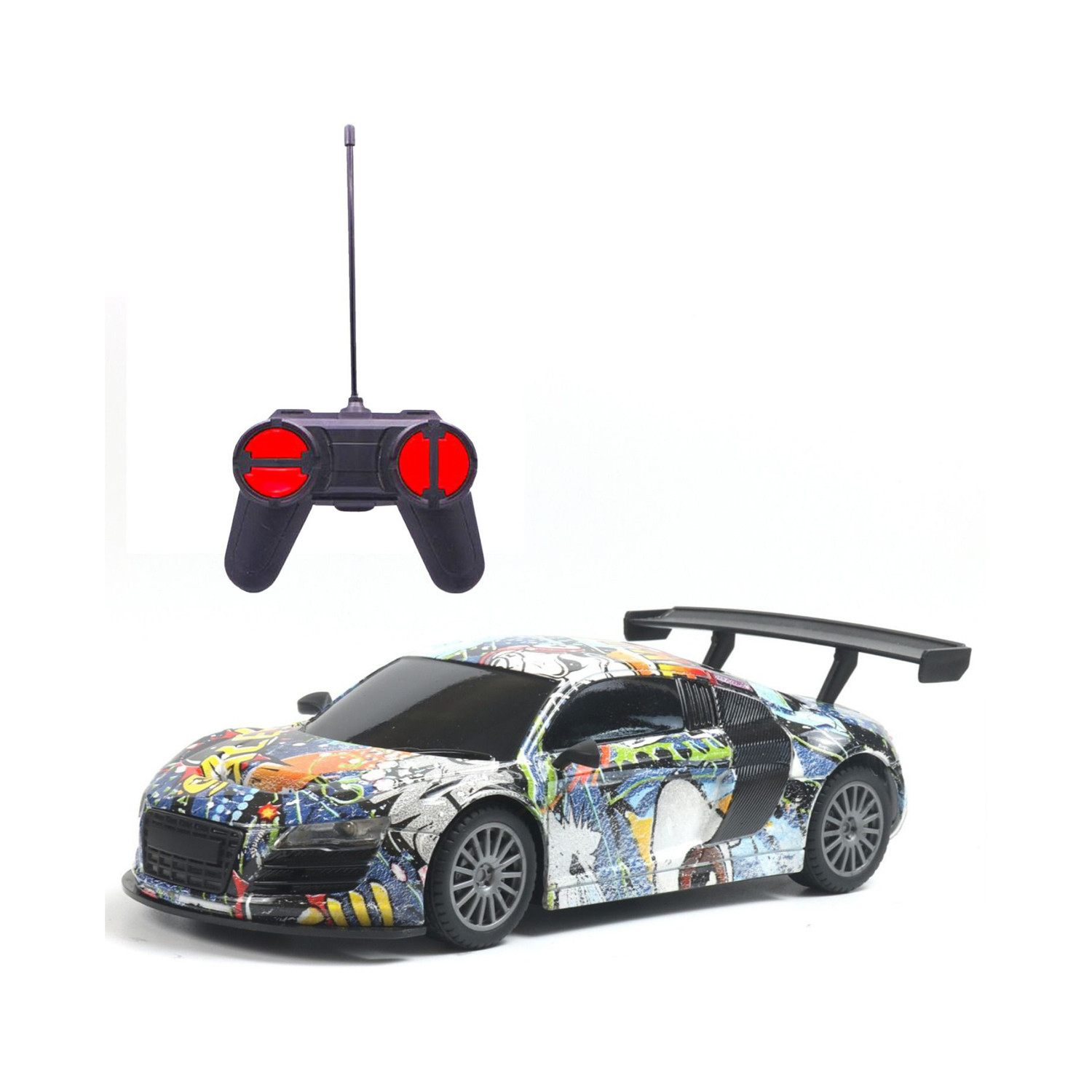 frendo फà¥à¤°à¥à¤à¤¡à¥ High Speed Mini 1:24 Scale Rechargeable Remote car w Lithium Battery for Kids (बहà¥à¤°à¤à¤à¥) - Image 1