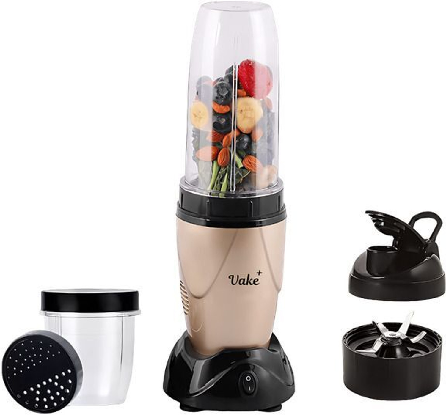VakePlus वà¥à¤à¤ªà¥à¤²à¤¸ Juicer, Mixer, Grinder, Smoothie Maker|100% Full Copper Motor 500 W (à¤à¥à¤ªà¤°, 2 à¤à¤¾à¤°) - Image 1