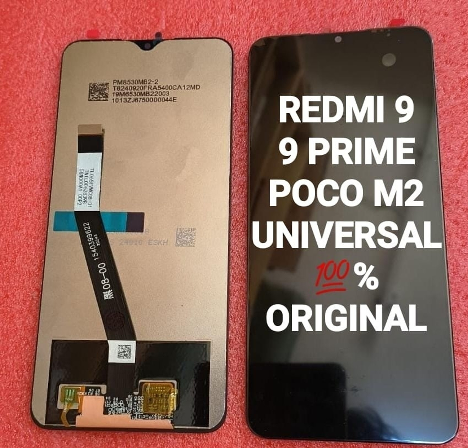 SSP TELECOM IPS LCD Display for Redmi 9 Prime, Black - Image 1